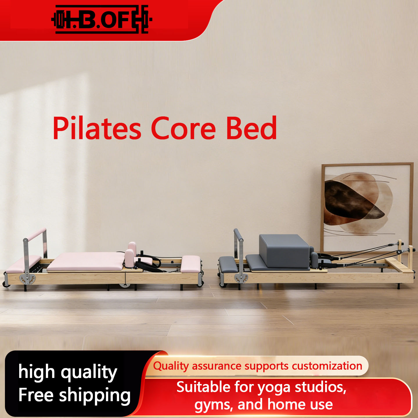 Pilates Yoga Exercises - Lieferung an die Haustür von Pilates-Ausrüstung,