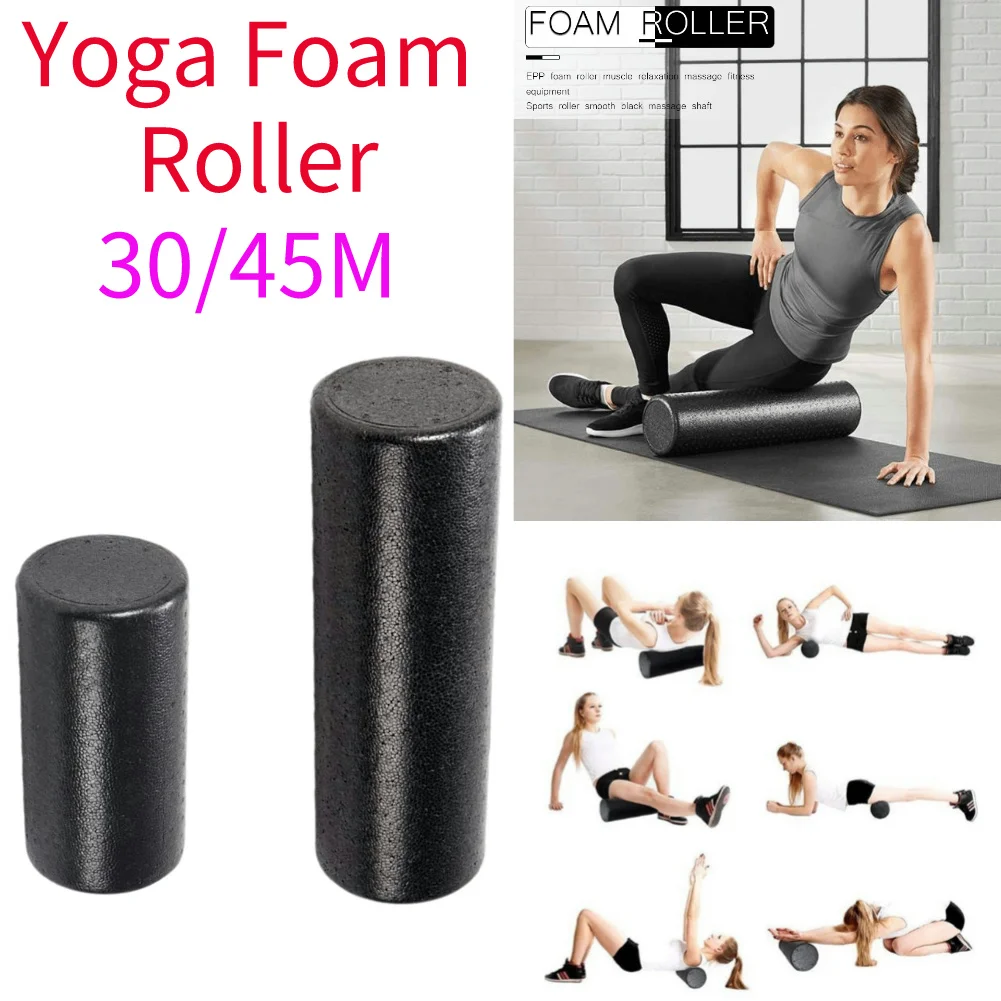 Pilates Yoga Exercises - Yoga Pilates Schaumstoffrolle Massage-Übungsrolle Trainings-Gym-Rückenrolle Fitnessgerät