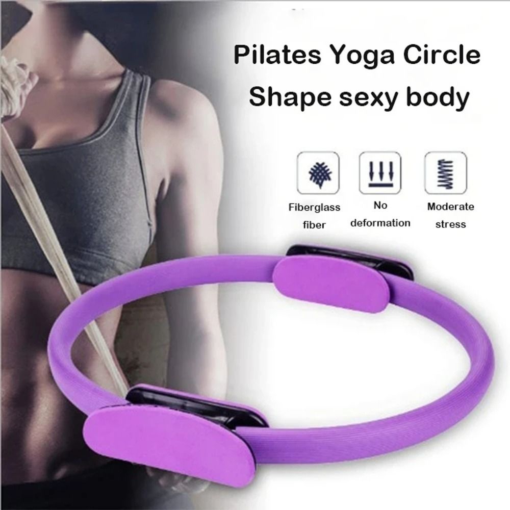 Pilates Yoga Resistance Ring - Yoga-Pilates-Ring Multifunktionaler Sport-Widerstandsring Yoga-Fitness-Ring Beckenboden-Muskeltrainingsring