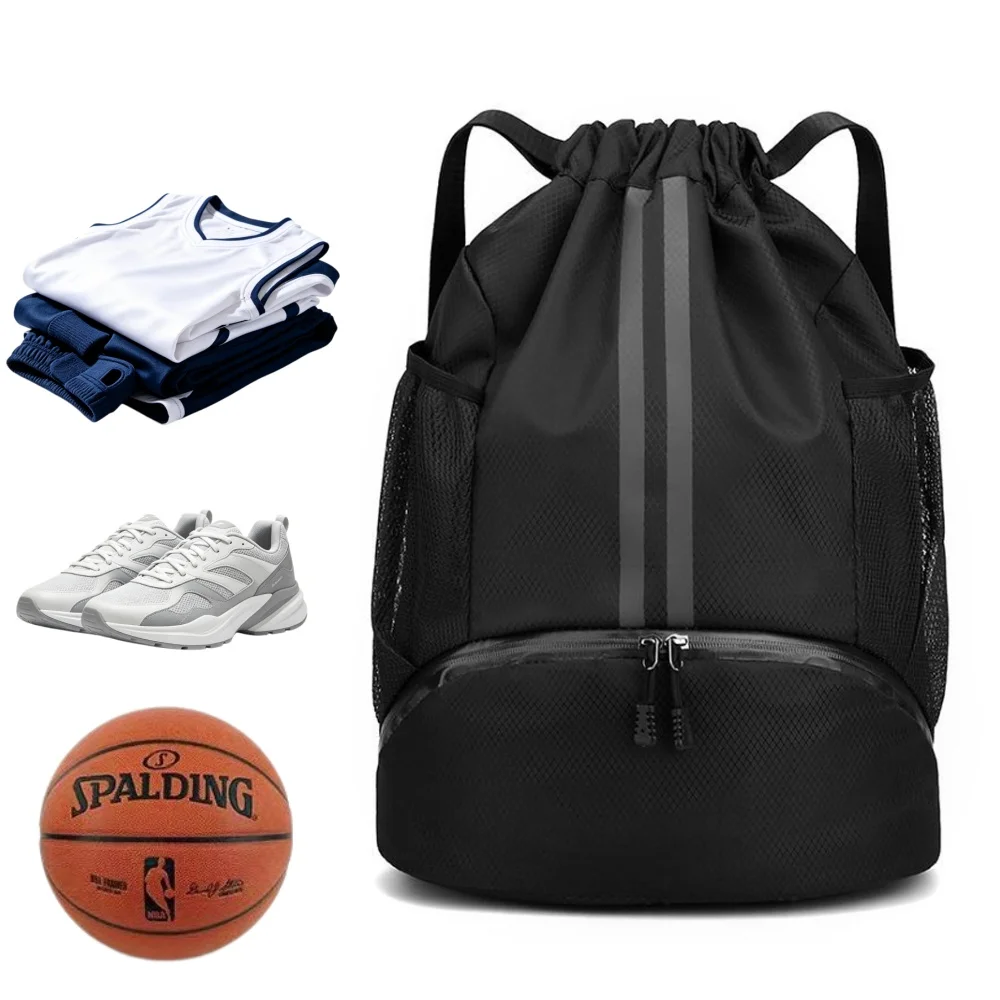 Pilates Yoga Bag - Sportrucksack mit Kordelzug, Leichte Sporttasche mit