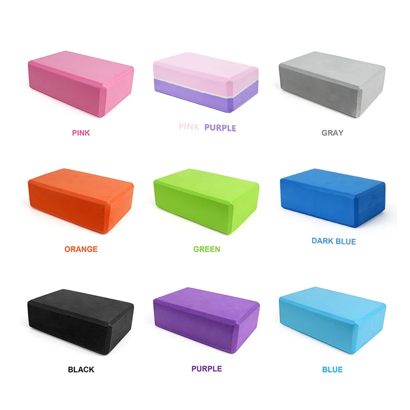 Pilates Yoga Sport - EVA-Schaum Yoga Block Requisiten Ziegel Gym