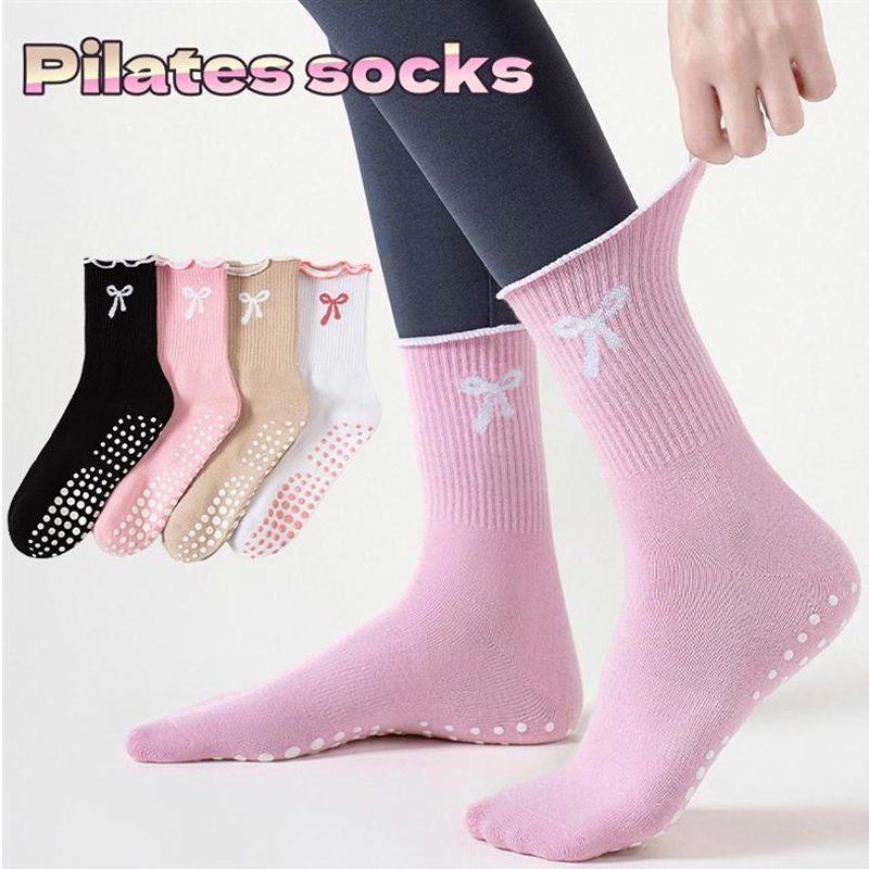 Pilates & Yoga Unleashed International Academy Yonkers - Dreamlikelin 1 Paar Damen-Pilates-Socken, rutschfeste, professionelle
