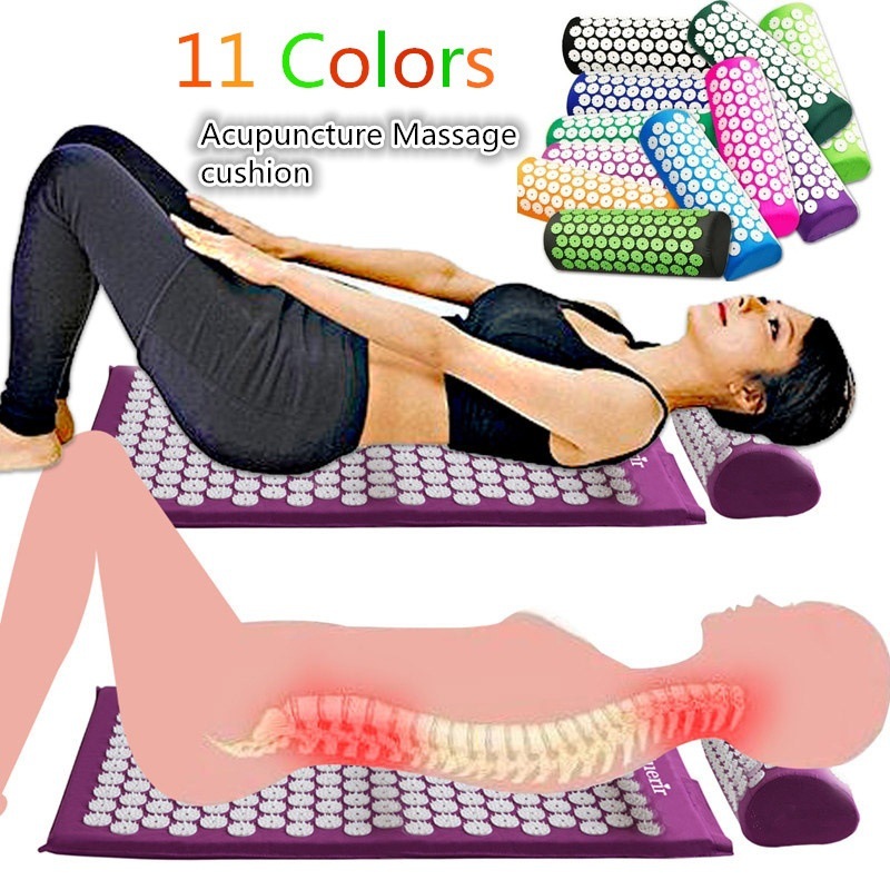 Pilates Yoga Gifts - Nicht-Slip Akupressur Kissen Massage Matte Körper