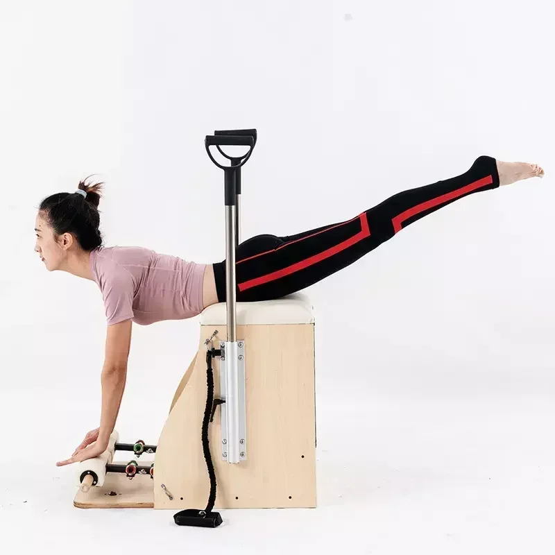 Pilates Yoga Exercises - Professionelle Yoga-Trainingsgeräte, Maschine, Ahorn, Pilates-Stuhl, Wunda-Stuhl