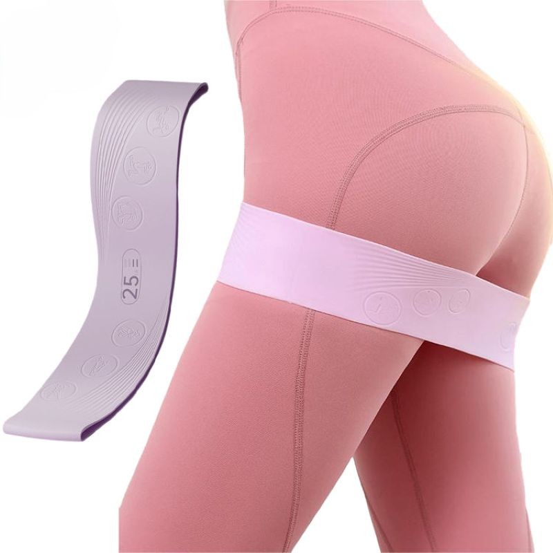 Silikon-Hüftwiderstandsband 15 – Pilates Yoga Tone Bewertung und Preis