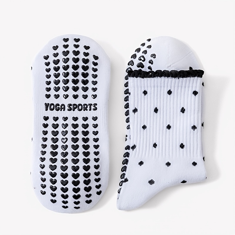 Damen-Yoga-Socken in Weiß mit  – Pilates Yoga Gifts Bewertung und Preis