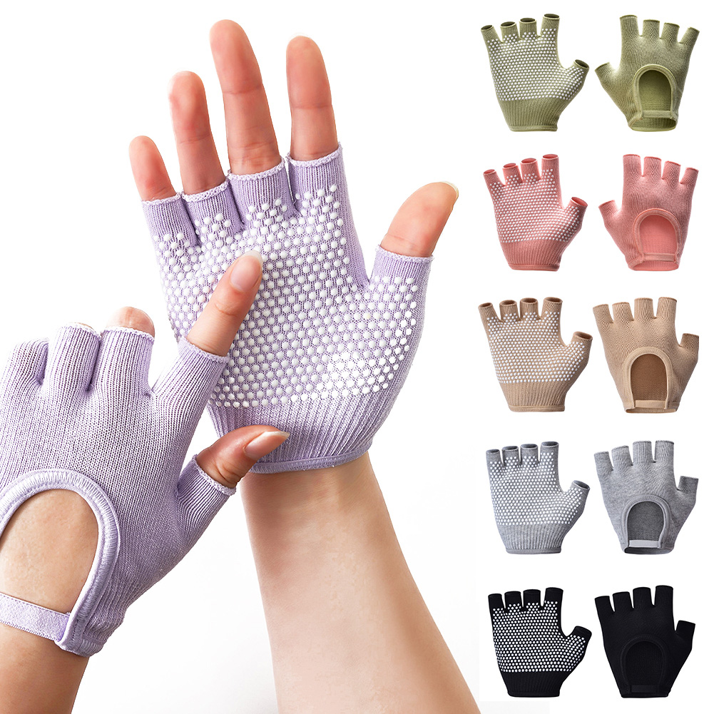 1 Paar Halbfinger-Yoga-Handsch – Pilates Yoga Aerial Bewertung und Preis
