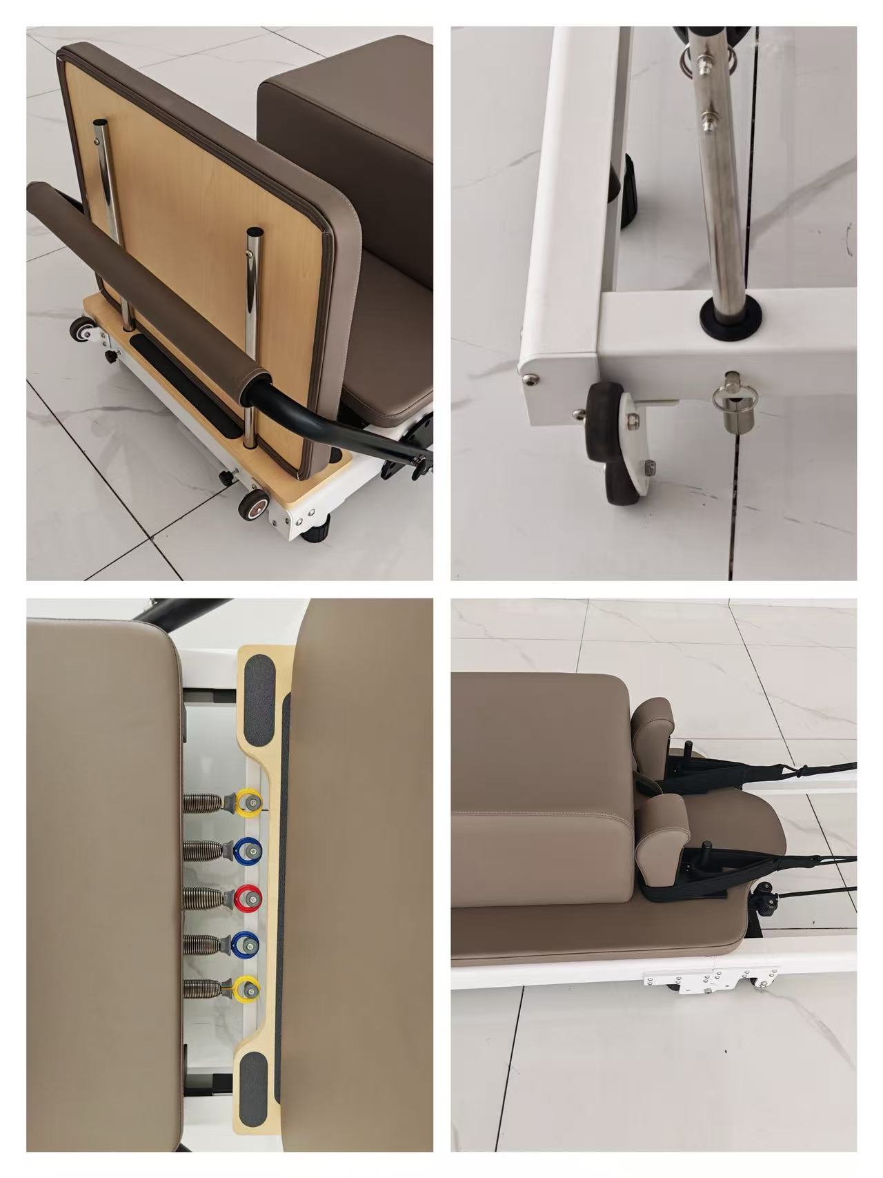 Faltbarer Aluminium-Pilates-Re – Pilates & Yoga Unleashed International Academy Yonkers Bewertung und Preis