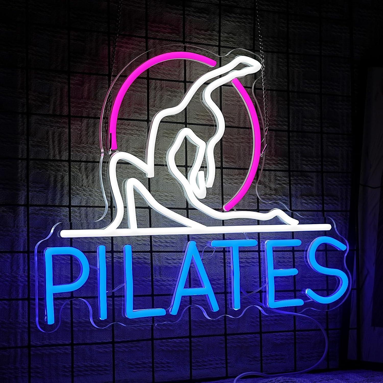 Yoga Pilates Neon-Schild Dimmb – Pilates Yoga Gifts Bewertung und Preis