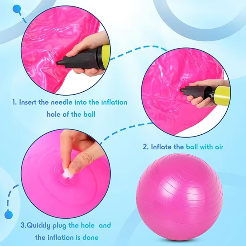 Mehrzweck-Yoga-Übungsball 55-7 – Pilates Yoga Pregnancy Bewertung und Preis