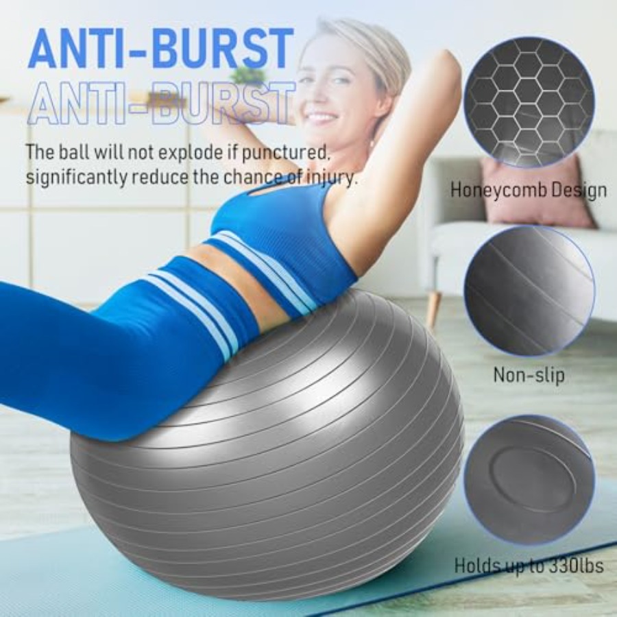 Yoga-Übungsball im Großpack fü – Pilates Yoga Pregnancy Bewertung und Preis