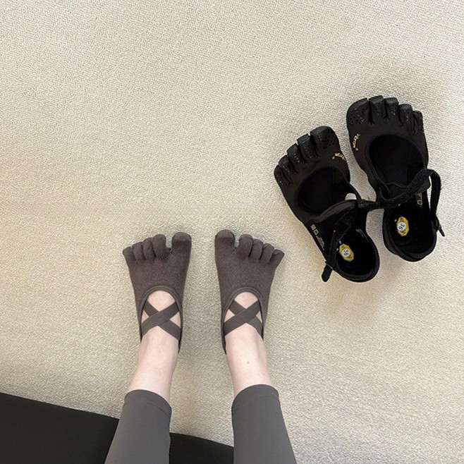 Damen Yoga-Socken mit Kreuzrie – Pilates Yoga Home Bewertung und Preis