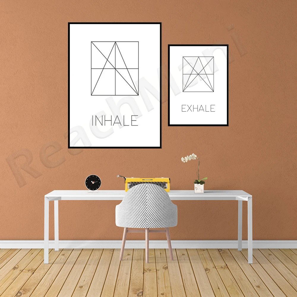 Breathe Breathe Print, Wandkun – Pilates Yoga Gifts Bewertung und Preis